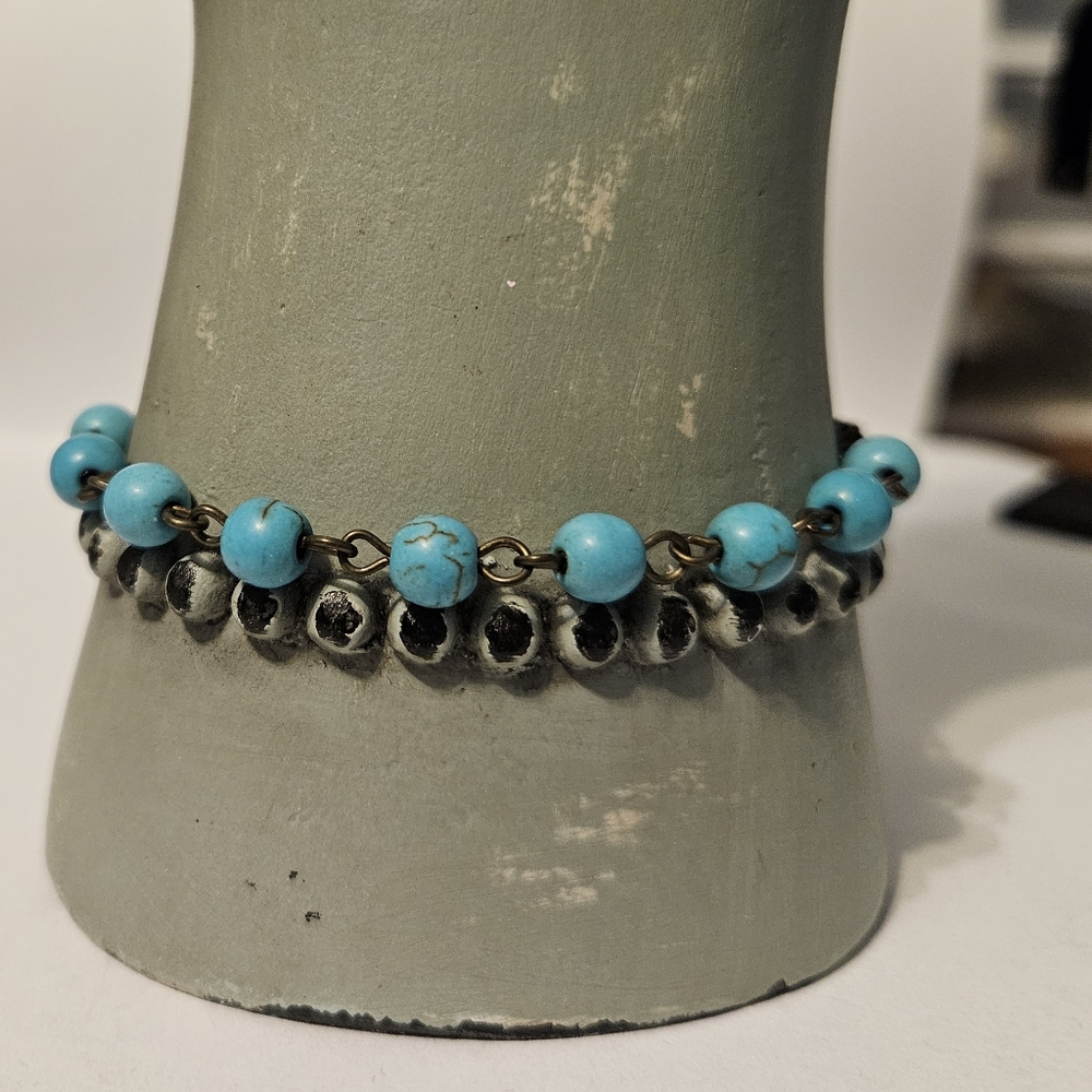 Turquoise Beaded Bracelette